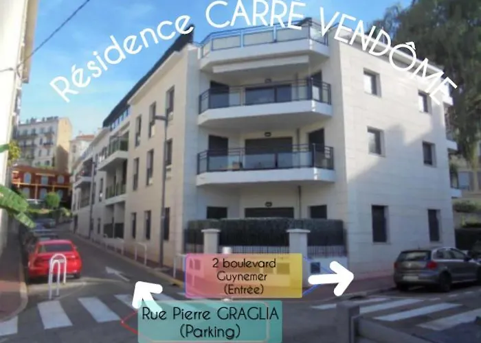 Cannes: Cosy A 2 Pas De La Croisette Apartmán Cannes